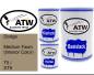 Preview: Dodge, Medium Fawn (Interior Color), T5 / XT5: 500ml Lackdose + 500ml Klarlack + 250ml Härter - Set, von ATW Autoteile West.